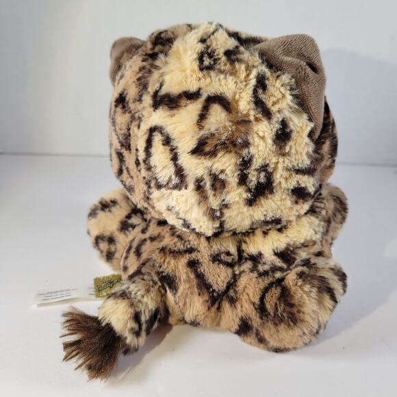 Gund Sadie Spotsam Plush Toy 6" Leopard Sparkle Accents Cat Stuffed Animal - Picture 4 of 11